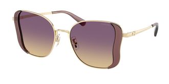 Coach HC7188 CDP51 900570 Womens Sunglasses Gold Size 55