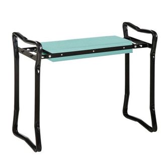 OEM Panca Inginocchiata Per Giardinaggio, Sgabello Da Giardino Pieghevole, Supporto Per Ginocchia Fino A 150 Kg, Schiuma Eva, Acciaio, Verde Scuro, 58 X 2