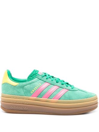 adidas Gazelle sneakers - women - Calf Leather/Calf Leather/Calf Suede/Fabric/Rubber - 8.5 - Green