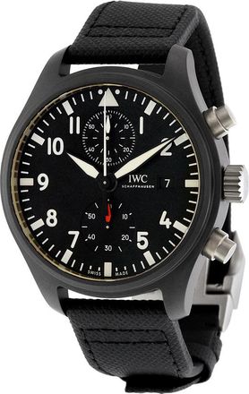 IWC Pre-owned IWC Pilots Top Gun Automatic Chronograph Mens Watch IW389001