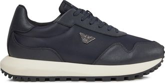 Neu Emporio Armani Sneaker Schuhe Leder shops 40 Herren❤️statt UVP 248€