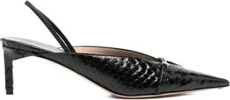 Tom Ford Black Slingback Pumps