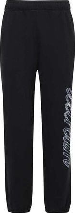 Icecream Katoenen Track-Pants met Logo Print - Heren - Sweatpants - Zwart - L - Katoen - Broeken