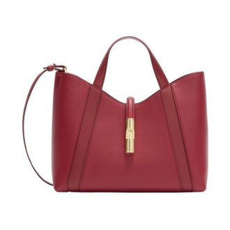 Furla Tassen, Dames, Rood, ONE Size, Leer, Goccia S