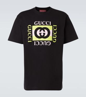 Gucci Logo cotton jersey T-shirt