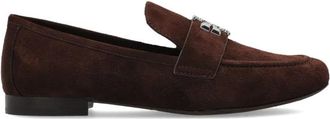 Tory Burch Suede loafers - Dames - Loafers - Bruin - 38 EU - Leer - Schoenen