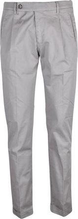 Berwich Broeken, Heren, Grijs, S, Katoen, Pantalone