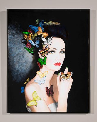 RFA Fine Art Madame Butterfly 2 Wall Art