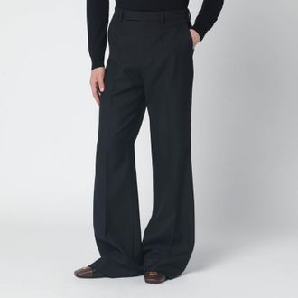 Valentino Black wool-blend trousers