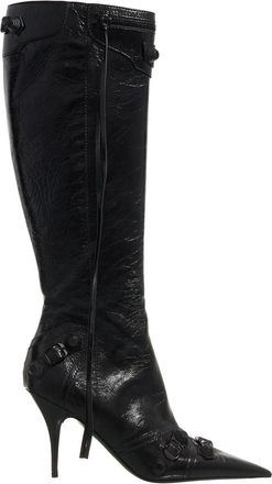 Balenciaga Boots & Ankle Boots - Cagole 90mm Leather Boot - black - Boots & Ankle Boots for ladies