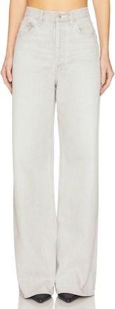 A Gold E Dame High-Rise Wide-Leg Jeans In Colina