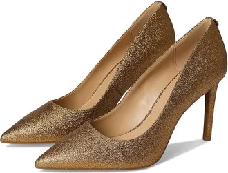 Michael Kors Alina Flex High Pump Womens Shoes Bronze : 5.5 M, Textile
