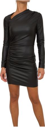 Guess Lange Zwarte Jurk - Dames - Korte kleedjes - Zwart - 3XL - Kleedjes