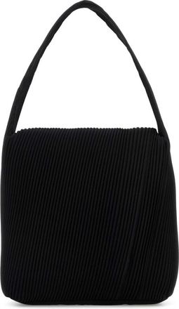 Issey Miyake Homme Plisse Issey Miyake Black Fabric Shoulder Bag
