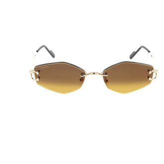 Cartier Sunglasses, unisex, Yellow, Size: ONE SIZE Sunglasses