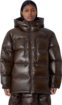The North Face Himalayan Down Jacket - Dames - Ski Jassen - Bruin - XL - Nylon - Fitness
