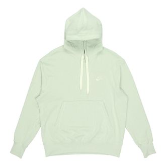 Nike Mens Nike Sportswear French Terry Embroidered Logo Solid Color Green DA0024-017