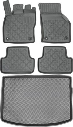 OEM Juego De Alfombrillas Para Coche Y Maletero Para Volkswagen Golf Vii Hatchback (2012-2020)
