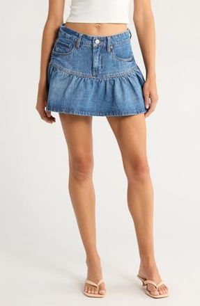 Blank NYC Gathered Denim Skirt in Rain Or Shine at Nordstrom Rack, Size 27