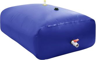 vidaXL Dep&oacute;sito De Agua Plegable Con Grifo Pvc 3000 L Vidaxl