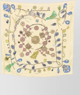 Versace silk printed scarf