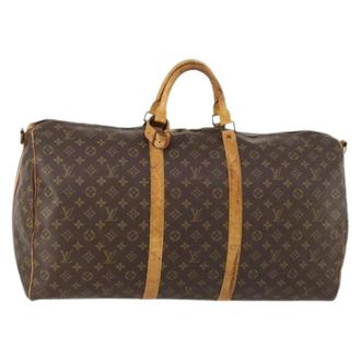 Louis Vuitton Pre-owned Weekend Bags, female, Brown, Size: ONE SIZE Pre-owned Boston Bag