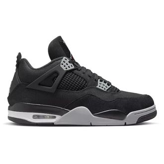 Nike Jordan Jordan 4 Retro SE Black Canvas Sneakers for Men with Cushioned Midsole