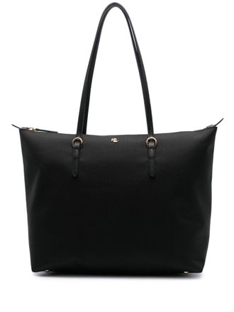 Lauren Ralph Lauren 黒バッグ Leather crossbody bag Lauren Ralph Lauren Black in Leather