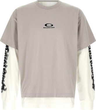 Balenciaga Hybrid Double T-Shirt
