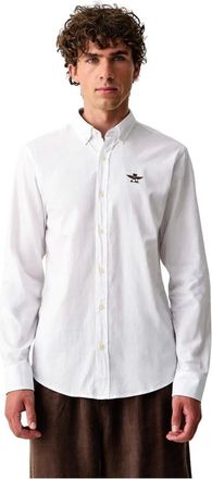 Aeronautica Camicia Button-down - - Shirts - Uomo - Bianco - 2XL