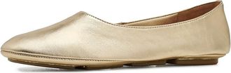 Vince Camuto Catisha Ballet Flat Womens Flat Shoes Egyptian Gold : 6.5 M, Leather
