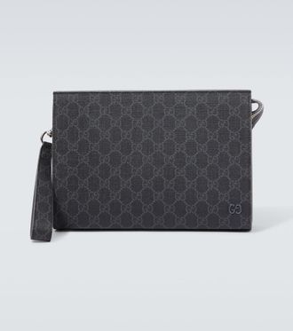 Gucci GG Supreme canvas pouch