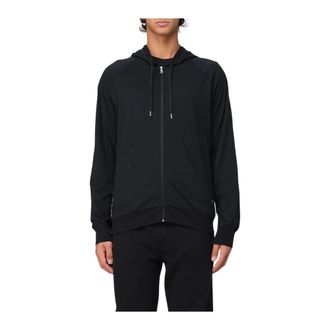 Paul Smith Heren, Sweatshirts & Hoodies, Zwart, Maat: M Katoen