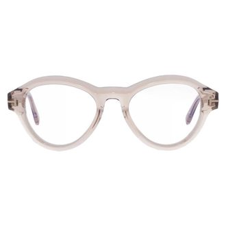 Tom Ford Blue Light Block Geometric Mens Eyeglasses FT5962-B 045 50