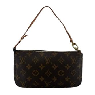 Louis Vuitton Pre-owned Shoulder Bags, female, Brown, Size: ONE SIZE Pre-owned Pouch