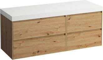 Laufen Lani Encimera De Lavabo Blanco Mate Incl. Mueble Bajo - Laufen