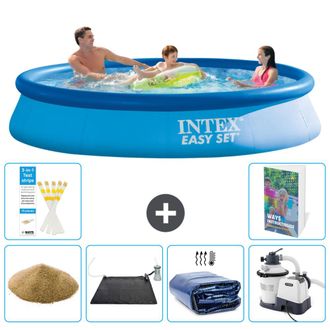 Intex Piscina Easy Set Redonda - 366x76 Cm - 7-piezas S69