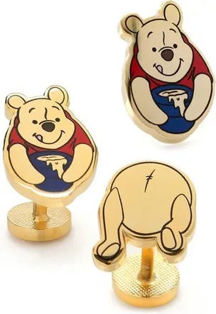 Cufflinks Inc. Winnie the Pooh Cuff Links & Lapel Pin Set in Gold at Nordstrom
