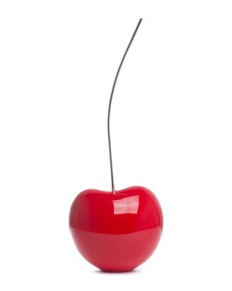 Finesse Decor Medium Bright Red Cherry Sculpture 2