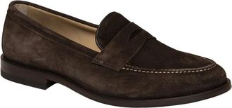 Mille885 Vittorio - Heren - Loafers - Bruin - 44 EU - Su&egrave;de - Schoenen