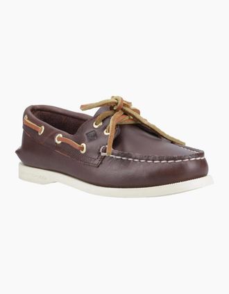 Sperry Top-Sider Womens Authentic Original 2 Eye Womens Boat Shoes - Brown - Size: 4.5