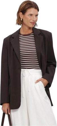Ibana Java Blazer - Dames - Blazers - Bruin - L - Jassen