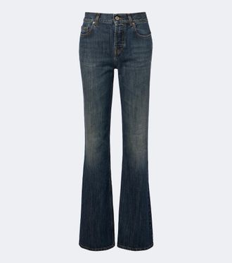 Gucci Jeans rectos con GG