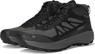 Oboz Footwear Katabatic LT Mid GTX Mens Climbing Shoes Black Sea : 11.5 D - Medium, Leather