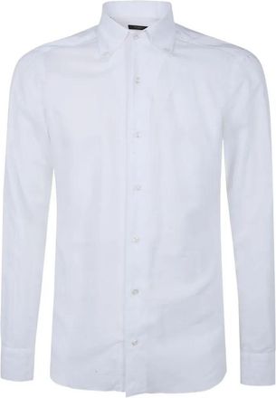 Barba Classic Cotton & Linen Shirt