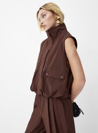 Icone Womens Stretch canvas bubble vest