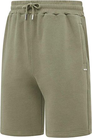 Mallet Footwear Heren Korte Broek met Lusje Terug (Groen)