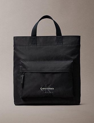 Calvin Klein Nylon signature tote bag