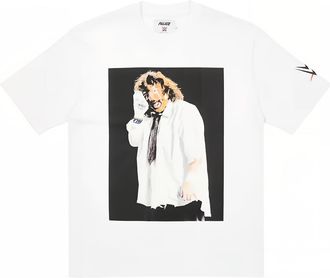 Palace X WWE SS23 T-Shirt White P22TS465