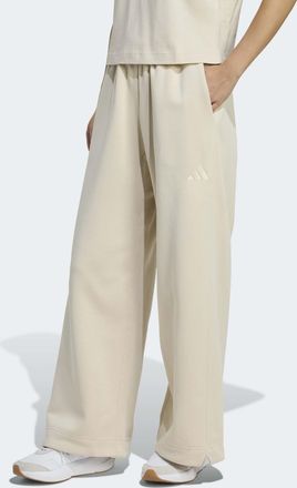 adidas Sporthose ADIDAS SPORTSWEAR W ALL SZN T PT, Damen, Gr. XXL, N-Gr, crystal linen, Obermaterial: 70% Baumwolle, 30% Polyester, Hosen Sporthose